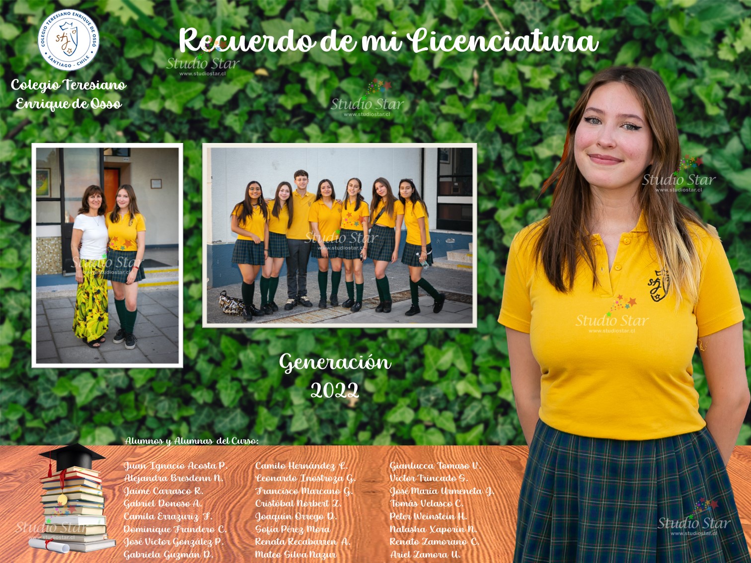 Anuarios y Collage Titulación - StudioStar