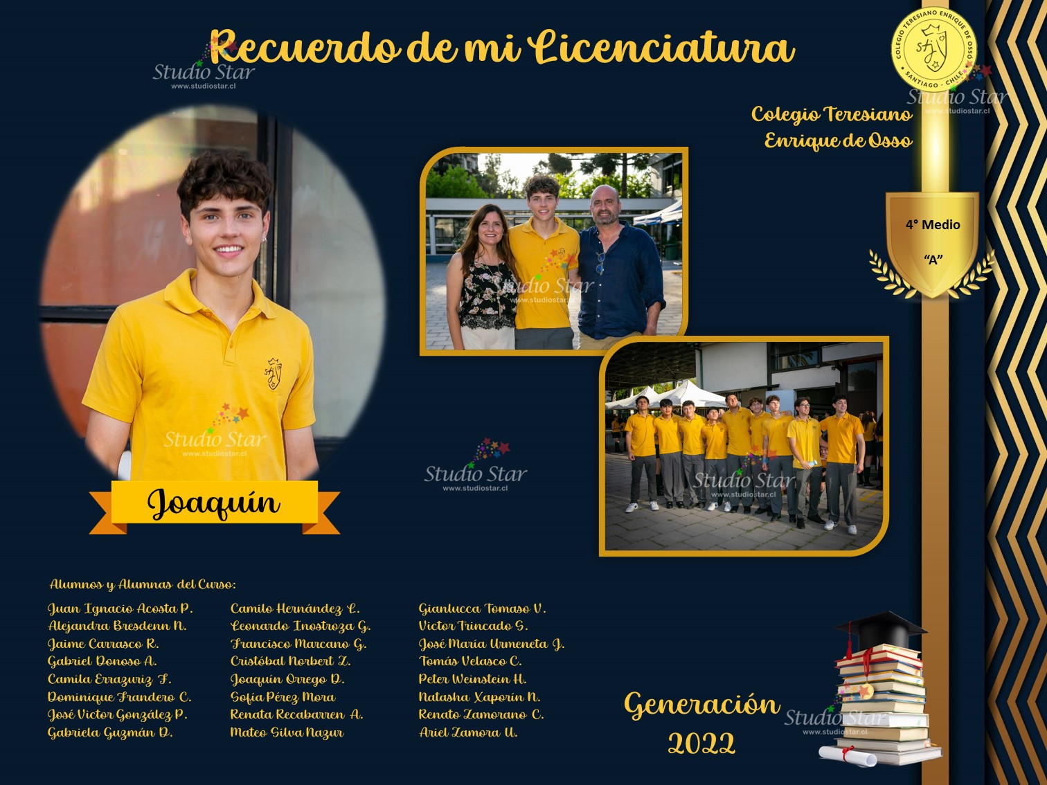 Anuarios y Collage Titulación - StudioStar