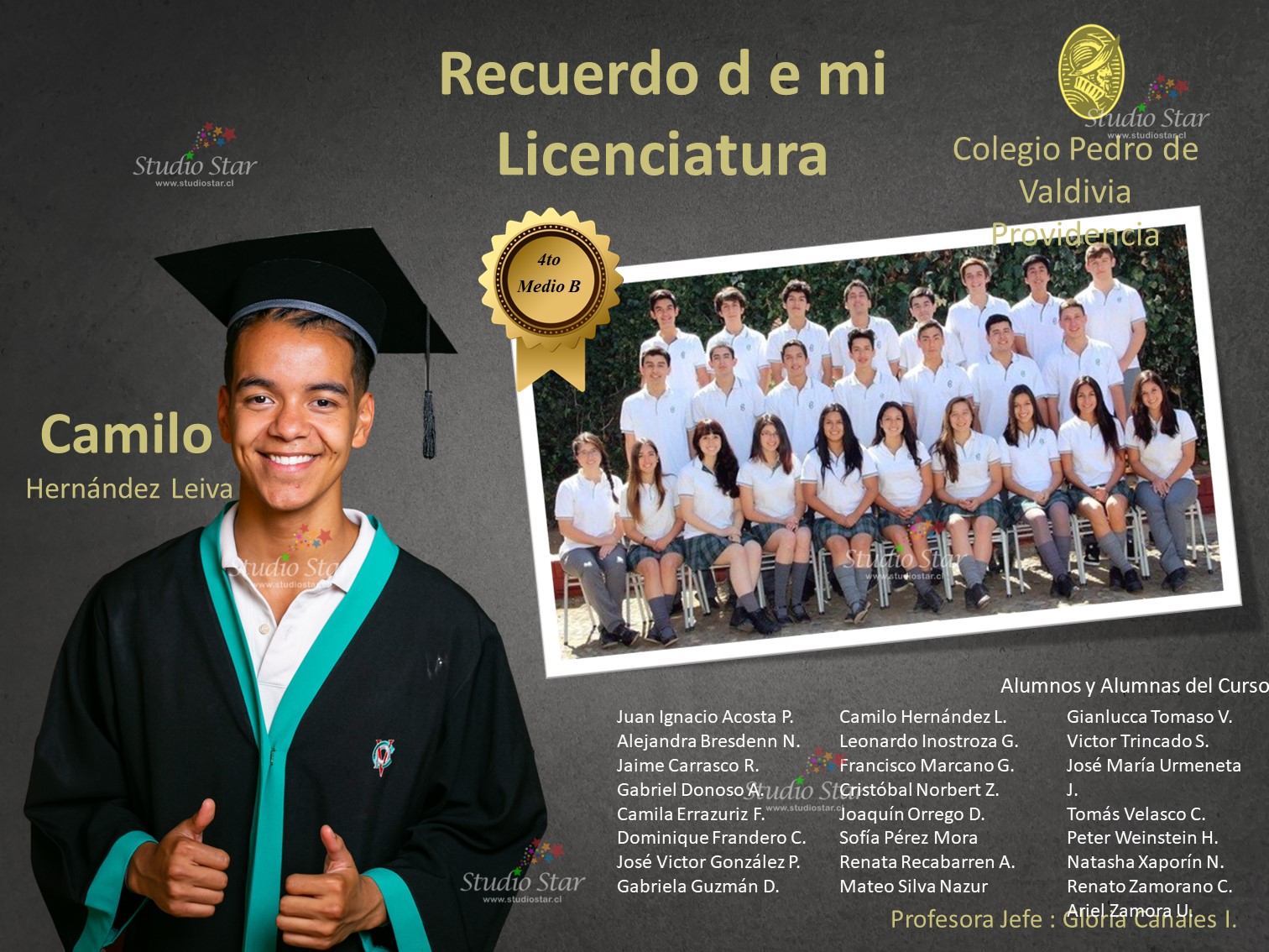 Anuarios y Collage Titulación - StudioStar