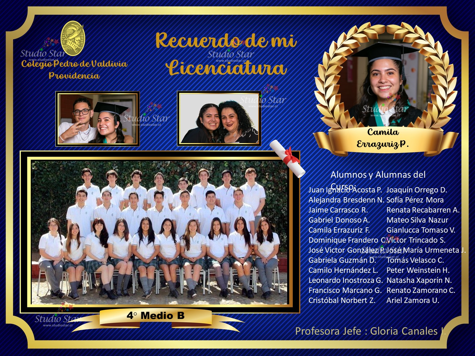 Anuarios y Collage Titulación - StudioStar