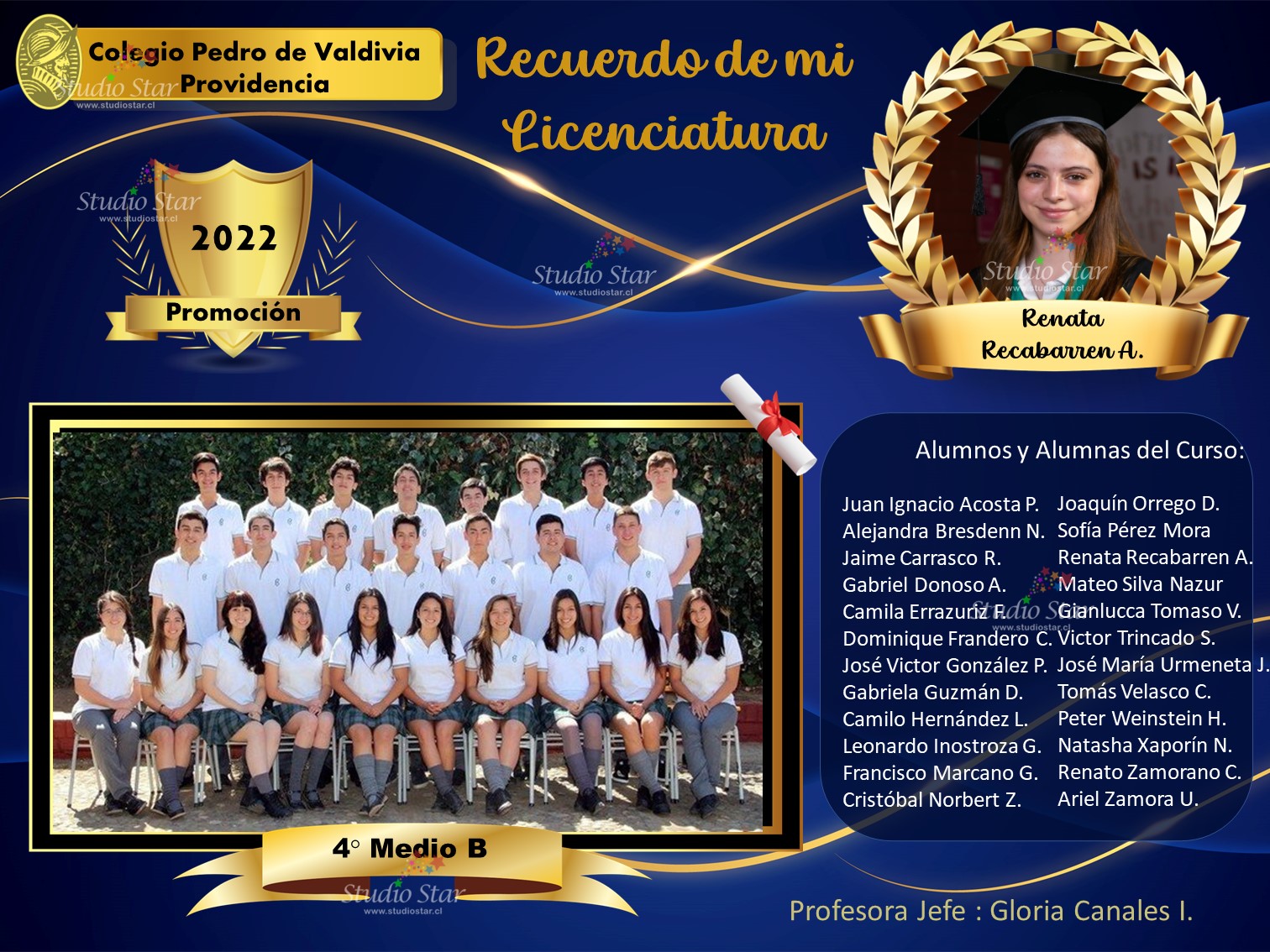 Anuarios y Collage Titulación - StudioStar