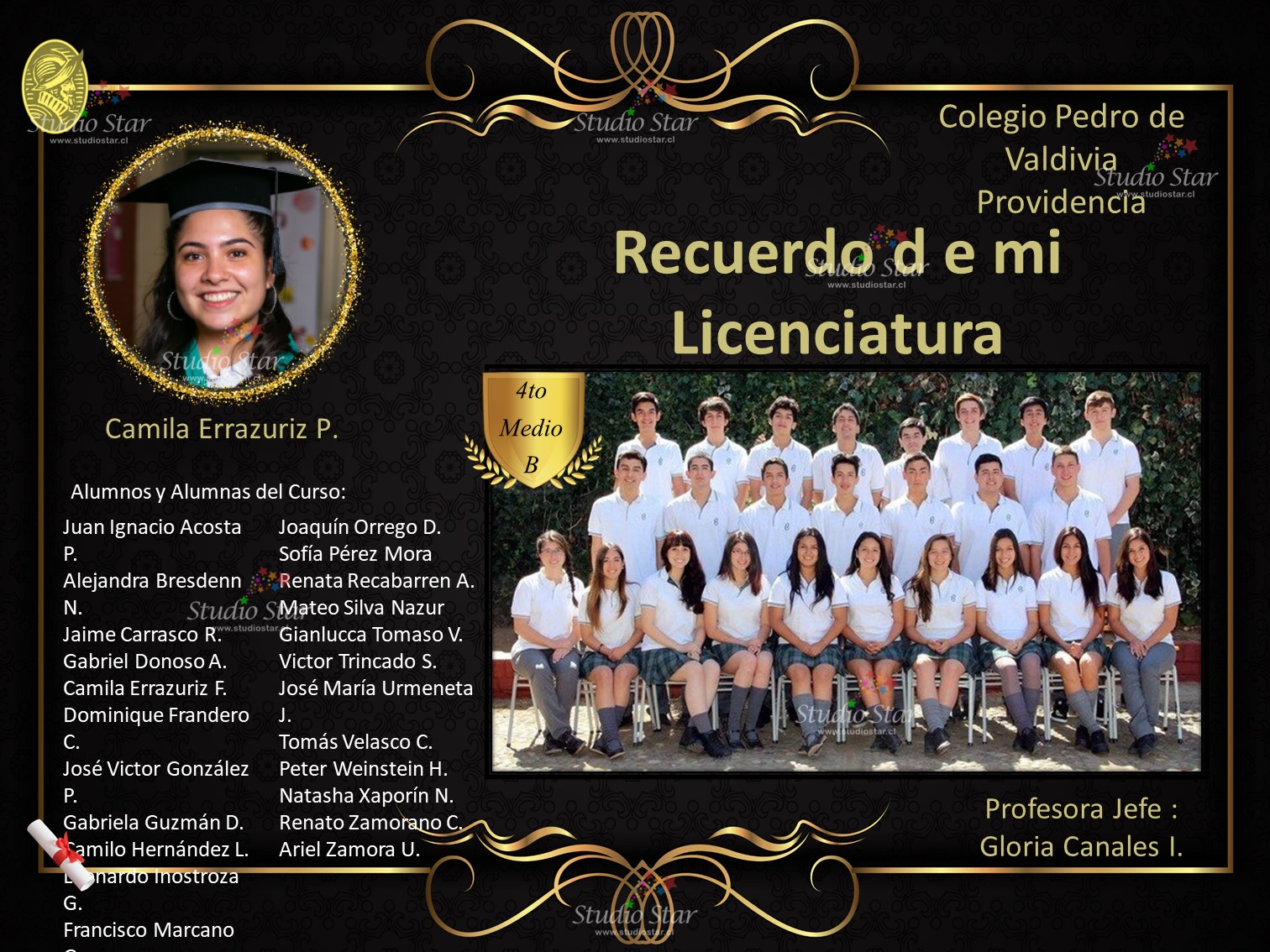 Anuarios y Collage Titulación - StudioStar