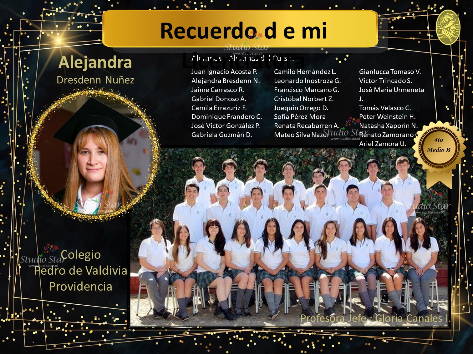 Anuarios y Collage Titulación - StudioStar